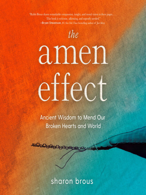 Title details for The Amen Effect by Sharon Brous - Wait list